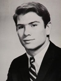 Tommy Lee Jones senior yearbook photo