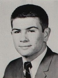 Tommy Lee Jones junior football yearbook photo