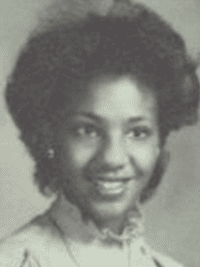 Toni Braxton Junior Yearbook Photo