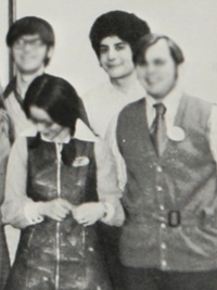 Tony Shalhoub 1971 Student Council yearbook photo (cropped) (Classmates.com)