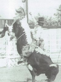 Ty Murray High School Bull Riding Yearbook Photo