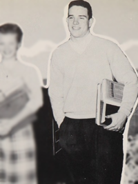 Warren Beatty - 1955 Best All Around yearbook photo