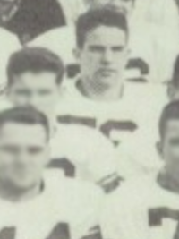 Warren Beatty - 1954 football team photo