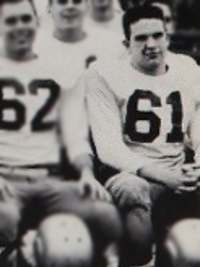 Warren Beatty - 1955 football team portrait