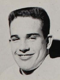 Warren Beatty - 1955 football team portrait