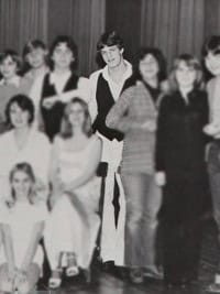 Woody Harrelson high school activities candid photo