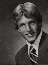 Woody Harrelson high school senior yearbook photo