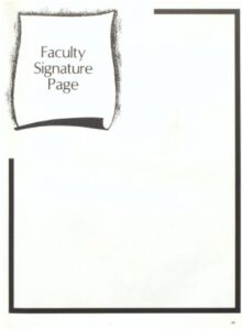 Blank Pages For Signatures