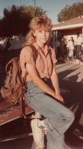 1980s High School Student Yearbook 