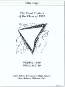 Yearbook Title Page And Opening Section