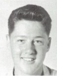 bill clinton sophomore yearbook photo