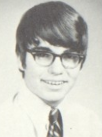 Billy Bob Thornton 1972 junior yearbook portrait