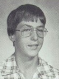 Bob Odenkirk 1978 sophomore yearbook portrait