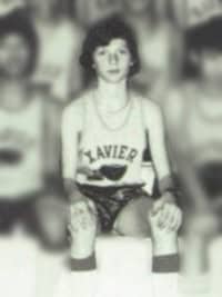 bobby flay indoor track team yearbook photo