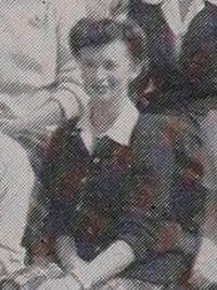 Cloris Leachman Student Congress High School Yearbook Photo