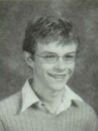 Dane DeHaan 2002 sophomore yearbook portrait