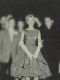 diane sawyer dance princess yearbook photo
