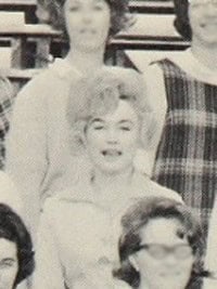 Dolly Parton FHA member at Sevier County High School