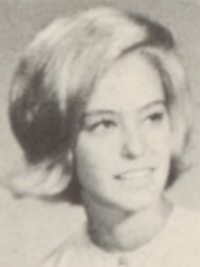 Farrah Fawcett 1964 junior yearbook portrait