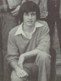Jeff Probst 1978 golf team yearbook photo (cropped)