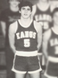 Jeffrey Dean Morgan 1984 varsity basketball team
