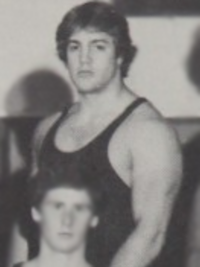 Kevin James - 1983 senior wrestling team photo