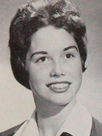 Mary Tyler Moore 1955 senior yearbook portrait