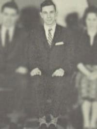 michael bloomberg debate team yearbook photo