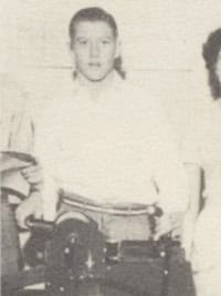 Mickey Mantle High School Newspaper Photo