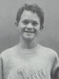 Neil Patrick Harris 1989 high school yearbook article portrait