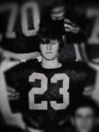 nick hysong freshman football yearbook photo