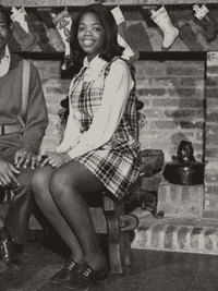 Oprah Winfrey high school yearbook photo