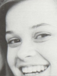 Reese Witherspoon 1994 senior yearbook candid (cropped)
