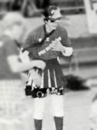 vanilla ice pep rally candid yearbook photo